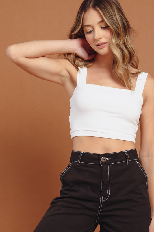 CROP TOP TIRA ANCHA