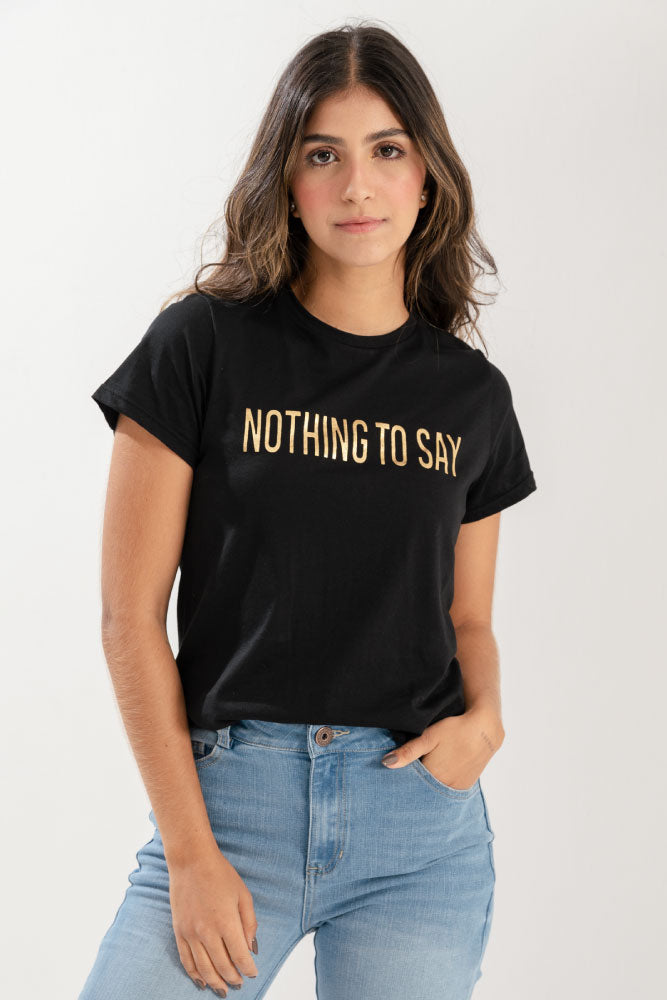 CAMISETA NOTHING FOIL