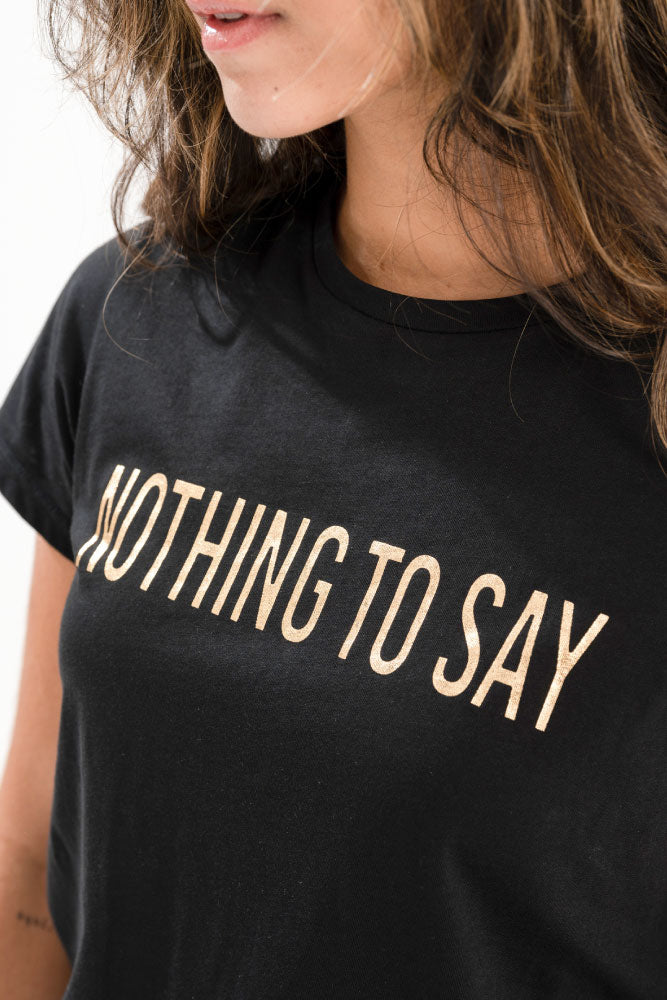 CAMISETA NOTHING FOIL