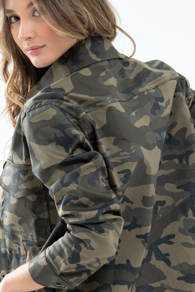 CHAQUETA CAMUFLADA