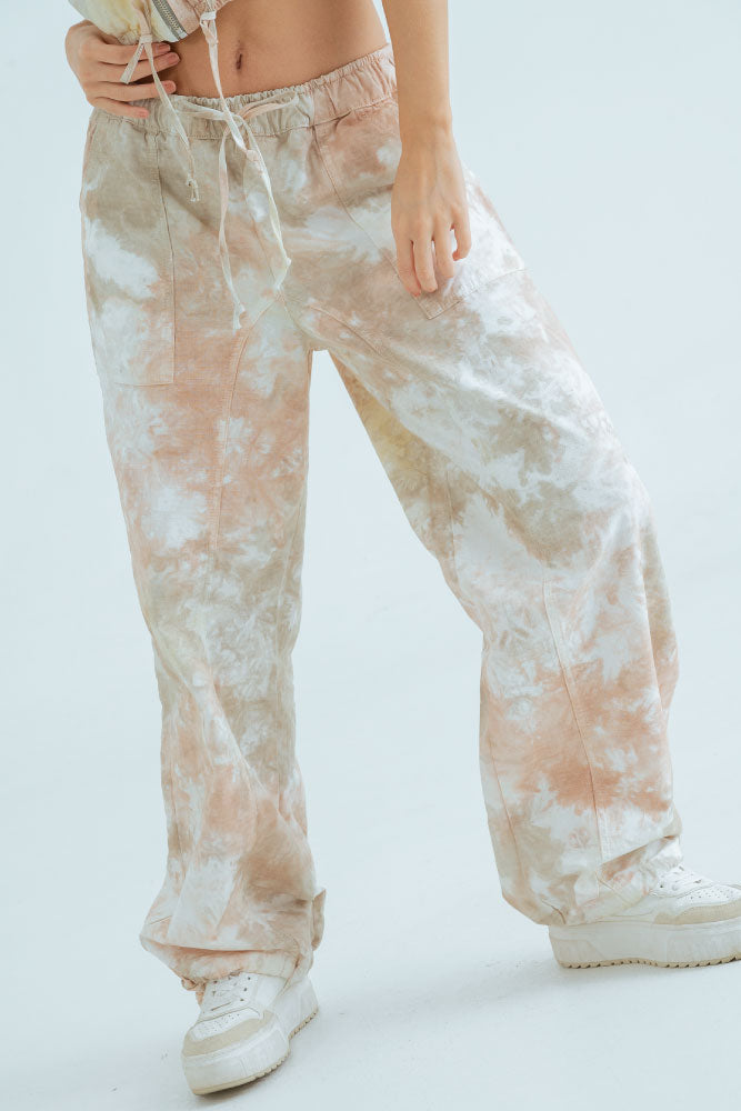 PANTALON AMPLIO TIE DYE